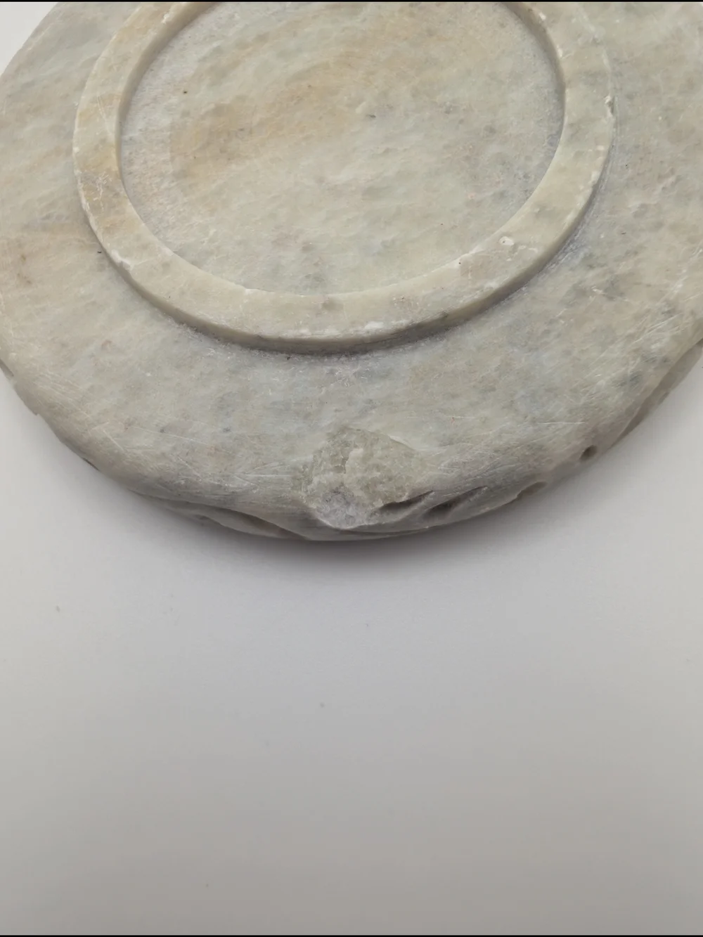 Novica Collection Soapstone Lid Tray Coaster Replacement Part Chipped